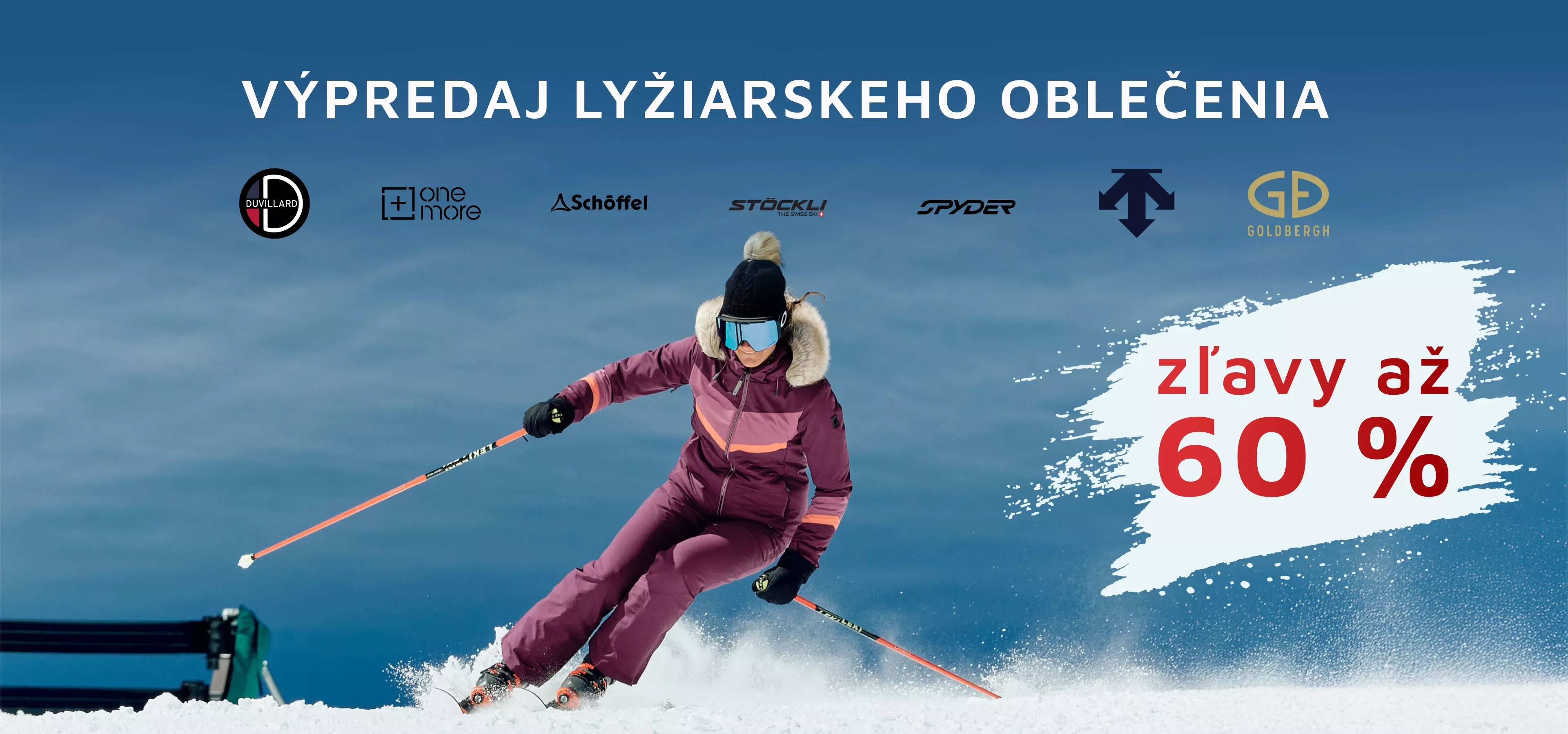 Výprodej lyžařského oblečení